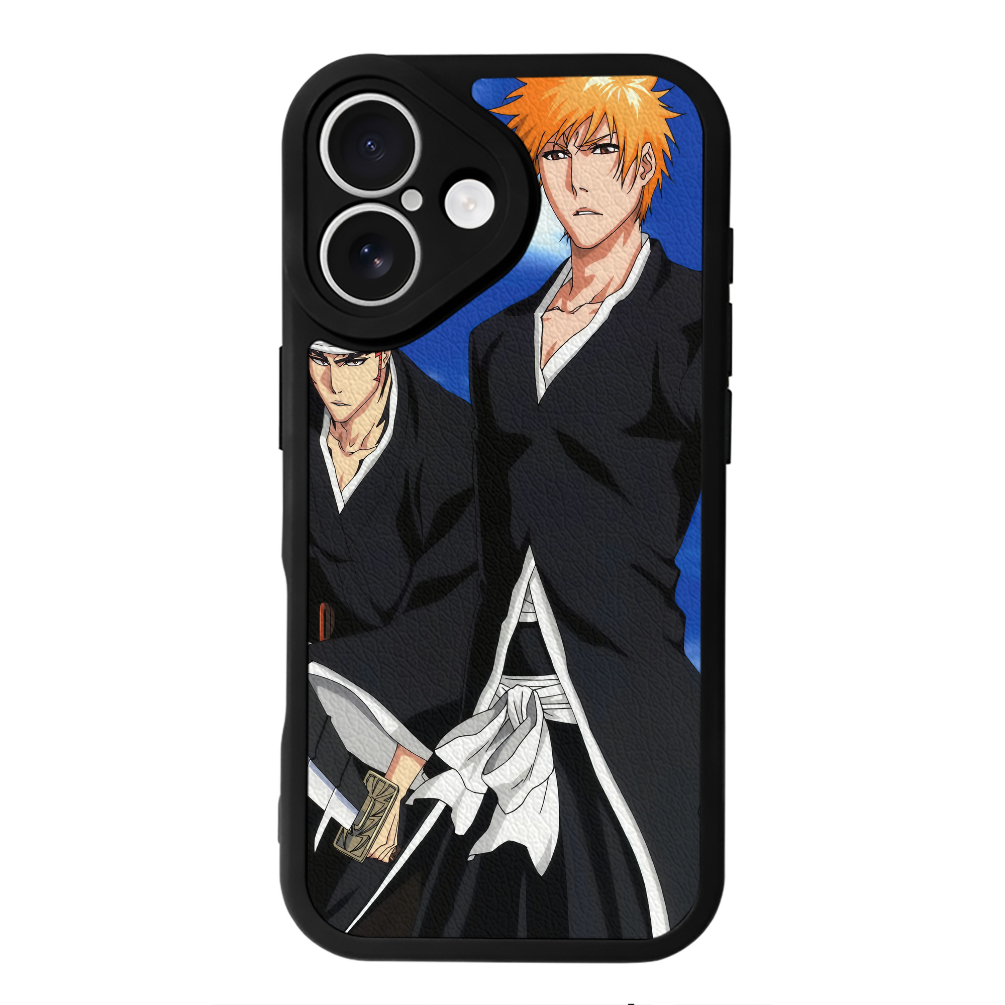 （画像用） ブリーチ BLEACH 【iPhone 16シリーズ対応】シリコンスマホケース（レザー調） 材質：シリコン